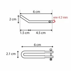 Brandless Attache Inoxydable Pour Feu Avant Sur Fourche De Vélo 5 Brandless Attache Inoxydable Pour Feu Avant Sur Fourche De Vélo -Éclairages vélo Soldes attache inoxydable pour feu avant sur fourche de velo full 3
