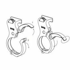 Attache Pour Feu Knog PWR Road Ou Trail -Éclairages vélo Soldes attache pour feu knog pwr road ou trail full 6