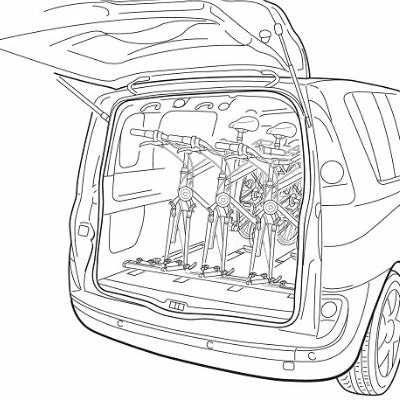 PERUZZO Barre De Fixation Pour Vélo Dans Le Coffre - GENOVA 6 PERUZZO Barre De Fixation Pour Vélo Dans Le Coffre - GENOVA – Image 6