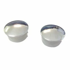 Point Bouchons De Guidon Chromé Pour Vélo - La Paire 6 Point Bouchons De Guidon Chromé Pour Vélo - La Paire -Éclairages vélo Soldes bouchons de guidon chrome pour velo la paire full 3