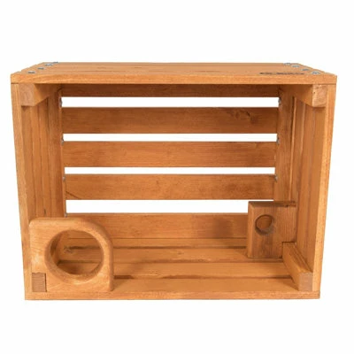 Caisse Vélo En Bois Sur Porte Bagages Avant Two-O 2 Caisse Vélo En Bois Sur Porte Bagages Avant Two-O – Image 2