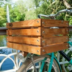 Caisse Vélo En Bois Sur Porte Bagages Avant Two-O 9 Caisse Vélo En Bois Sur Porte Bagages Avant Two-O -Éclairages vélo Soldes caisse velo en bois sur porte bagages avant two o full 4