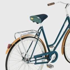 Couvre Selle Vélo En Matériau Recyclé Urban Proof Bleu Vert -Éclairages vélo Soldes couvre selle velo en materiau recycle urban proof bleu vert full 3