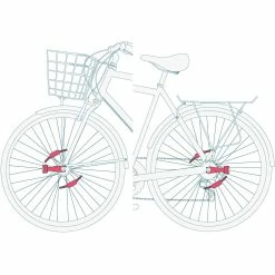 Lampes Vélo Sans Piles Sur Moyeu SL200 Reelight -Éclairages vélo Soldes dessin reelight lampes velo sl200