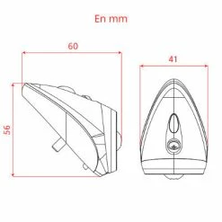 Jos Spanninga Feu Dynamo Arrière Vintage Sur Garde Boue Vélo NR 9 Spanninga -Éclairages vélo Soldes feu dynamo arriere vintage sur garde boue velo nr 9 spanninga full 6