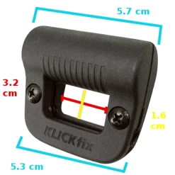 Fixation Pour Feu Sur Panier De Vélo Light Clip KlickFix -Éclairages vélo Soldes fixation pour feu sur panier de velo light clip klickfix full 4