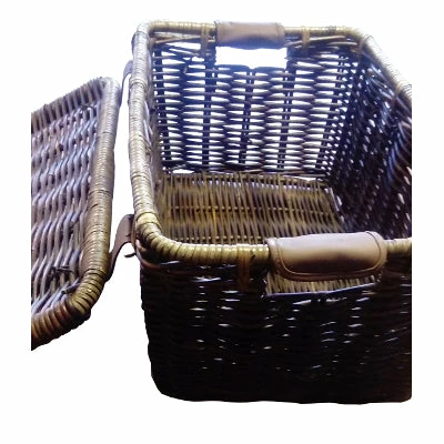 Grand Panier De Vélo En Rotin Denton L Basil 5 Grand Panier De Vélo En Rotin Denton L Basil – Image 5