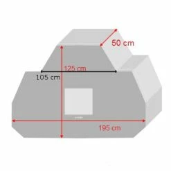 Housse Protection Deux Vélos Sur Porte Vélo Eagle II DS Covers -Éclairages vélo Soldes housse protection deux velos sur porte velo eagle ii ds covers full 5