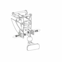 Mottez Kit Antirotation Pour Boule D'attelage -Éclairages vélo Soldes kit antirotation pour boule d attelage full 6