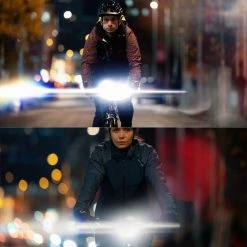 Phare De Vélo Avant USB 400 Lumens Meteor Moon -Éclairages vélo Soldes moon meteor feu velo 400 lumens