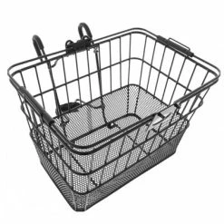 Wicked Panier Amovible Noir Sur Guidon Avec Fixation Rapide