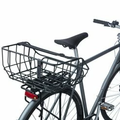 Panier Arrière Noir Sur Porte-bagages MIK Portland Basil -Éclairages vélo Soldes panier arriere noir sur porte bagages mik portland basil full 5