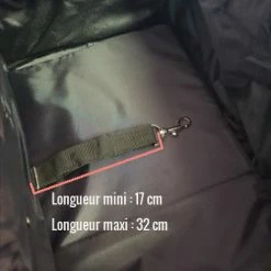 Trixie Panier Avant De Luxe Pour Transport Du Chien à Vélo -Éclairages vélo Soldes panier avant de luxe pour transport du chien a velo full 6