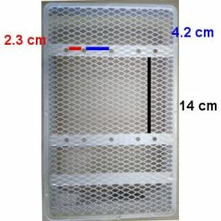 Panier De Vélo Arrière Maille Serrée Cento Basil -Éclairages vélo Soldes panier de velo arriere maille serree cento basil full 6