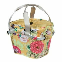 Panier Guidon Jaune 15L Compatible Klickfix Bloom CarryAll Basil