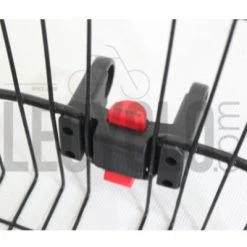 Panier Simple Métal Noir - KlickFix -Éclairages vélo Soldes panier simple metal noir klickfix full 3