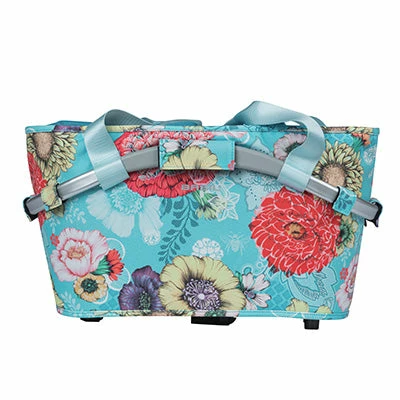 Panier Vélo Arrière Bloom Field 22L Bleu Fleuri Carry All Basil 2 Panier Vélo Arrière Bloom Field 22L Bleu Fleuri Carry All Basil – Image 2