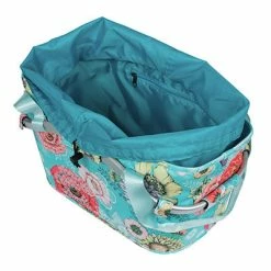 Panier Vélo Arrière Bloom Field 22L Bleu Fleuri Carry All Basil -Éclairages vélo Soldes panier velo arriere bloom field 22l bleu fleuri carry all basil full 3