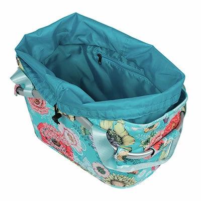 Panier Vélo Arrière Bloom Field 22L Bleu Fleuri Carry All Basil 3 Panier Vélo Arrière Bloom Field 22L Bleu Fleuri Carry All Basil – Image 3