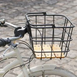 Panier Avant Pour Vélo Avec Socle En Bois Z Front Zefal 12 Panier Avant Pour Vélo Avec Socle En Bois Z Front Zefal -Éclairages vélo Soldes panier velo avant bois zefal 6