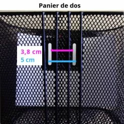 Panier Vélo Avant En Acier 20 L Sur Potence Hapo-G -Éclairages vélo Soldes panier velo avant en acier 20 l sur potence hapo g full 3