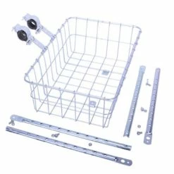 Panier Vélo Avant Fixe Classique Medium Wald -Éclairages vélo Soldes panier velo avant fixe classique medium wald full 3