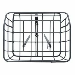 Panier Vélo Avant Noir Mat En Aluminium 25L Portland Basil -Éclairages vélo Soldes panier velo avant noir mat en aluminium 25l portland basil full 3