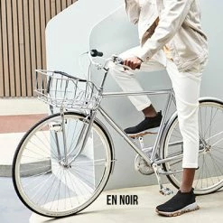 Panier Vélo Avant Noir Mat En Aluminium 25L Portland Basil -Éclairages vélo Soldes panier velo avant noir mat en aluminium 25l portland basil full 6