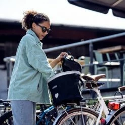 Panier Vélo Up Town Urban 17.5 L - Ortlieb -Éclairages vélo Soldes panier velo up town urban 17 5 l ortlieb full 4