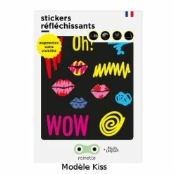 Planche De Stickers Réfléchissants Grand Format Rainette -Éclairages vélo Soldes planche de stickers reflechissants grand format rainette full 4