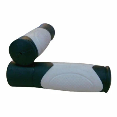 Poignées Blanches De Vélo Confortables - Dutch Perfect 1 Poignées Blanches De Vélo Confortables - Dutch Perfect