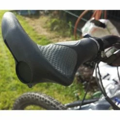 VELO Poignées Vélo Ergonomiques Avec Cornes Triple Densité - La Paire -Éclairages vélo Soldes poignees velo ergonomiques avec cornes triple densite la paire full 6