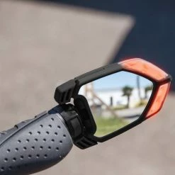 Rétroviseurs Clignotants Pour Vélo Et Trottinette QLÏR Visaia Bike -Éclairages vélo Soldes retroviseur clignotant velo qlir vasaia bike