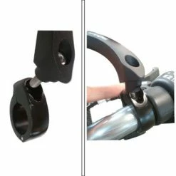 Rétroviseur Hafnium Sur Guidon De Vélo Droit -Éclairages vélo Soldes retroviseur hafnium sur guidon de velo droit full 3