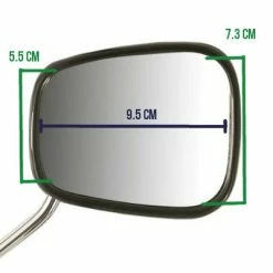 Rétroviseur Pour Vélo Ajustable Point -Éclairages vélo Soldes retroviseur pour velo ajustable point full 3