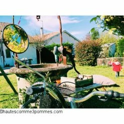 Messingschlager Rétroviseur Pour Vélo Avec Bras Long Et Grand Miroir 105 Mm -Éclairages vélo Soldes retroviseur pour velo avec bras long et grand miroir 105 mm full 6