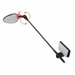 Brandless Rétroviseur Sur Casque De Vélo -Éclairages vélo Soldes retroviseur sur casque de velo full 5