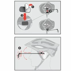 Rétroviseur Sur Casque Vélo Z Eye Zefal -Éclairages vélo Soldes retroviseur sur casque velo z eye zefal full 6