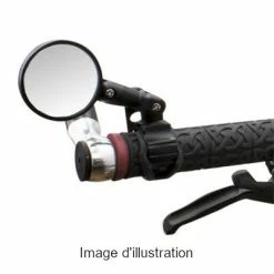 M-Wave Rétroviseur Vélo Articulé Miroir Convexe 4,7 Cm -Éclairages vélo Soldes retroviseur velo articule miroir convexe 4 7 cm full 3
