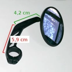 Busch-mueller Rétroviseur Vélo électrique Cycle Star 80 Busch & Muller -Éclairages vélo Soldes retroviseur velo electrique cycle star 80 busch muller full 5