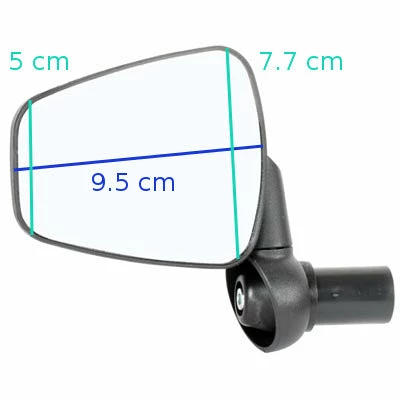 ZEFAL Rétroviseur Vélo Gauche Grand Miroir Dooback 2 Zéfal 4 ZEFAL Rétroviseur Vélo Gauche Grand Miroir Dooback 2 Zéfal – Image 4