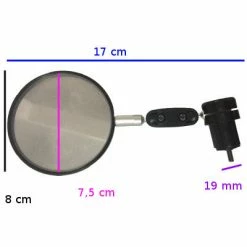 Brandless Rétroviseur Vélo Réglable Gauche Ou Droit Sur Bout De Guidon -Éclairages vélo Soldes retroviseur velo reglable gauche ou droit sur bout de guidon full 4