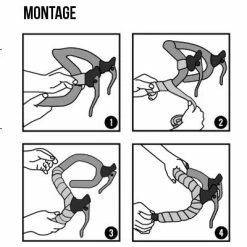 Ruban De Guidon Vélo Orange Maxi Cork Velox - Paire -Éclairages vélo Soldes ruban de guidon velo orange maxi cork velox paire full 3