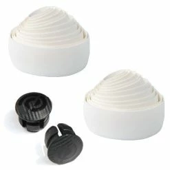 Bike Ribbon Ruban Sur Guidon Vélo Uni Blanc - BikeRibbon -Éclairages vélo Soldes ruban sur guidon velo uni blanc bikeribbon full 3