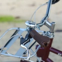 Brandless Sonnette De Vélo Au Look Ancien Couleur Argent 57 Mm -Éclairages vélo Soldes sonnette de velo au look ancien couleur argent 57 mm full 3