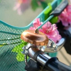 Brandless Sonnette De Vélo Au Look Ancien Couleur Cuivre 57 Mm -Éclairages vélo Soldes sonnette de velo au look ancien couleur cuivre 57 mm full 3