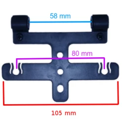 Q-Lite Support Sur Porte-bagage Arrière De Vélo Pour Fixation De Feu -Éclairages vélo Soldes support sur porte bagage arriere de velo pour fixation de feu full 3